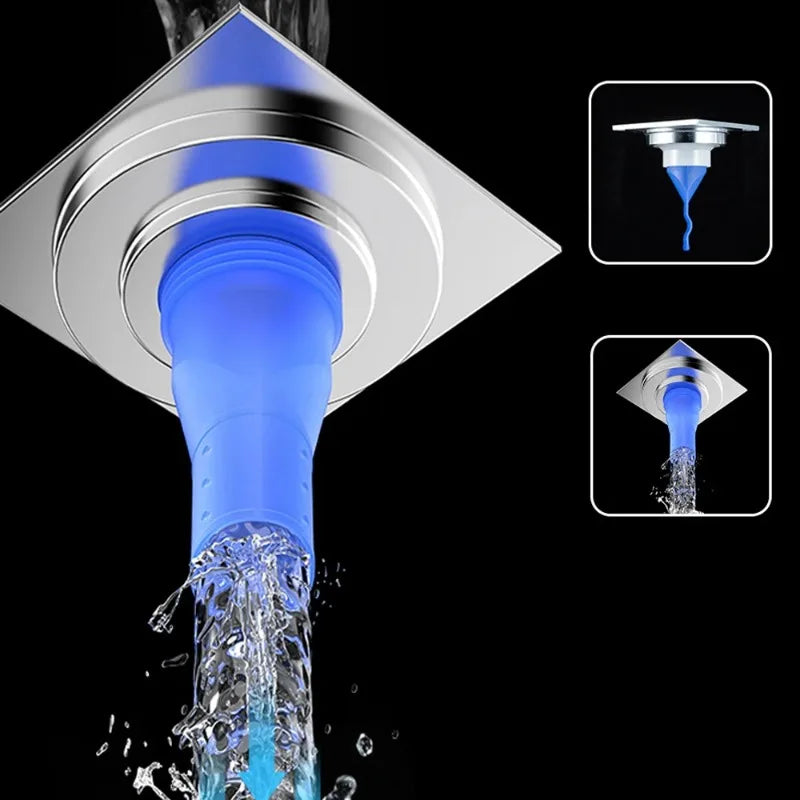 Floor Drain Backflow Preventer Anti-Odor & Insect Seal 6-Pack