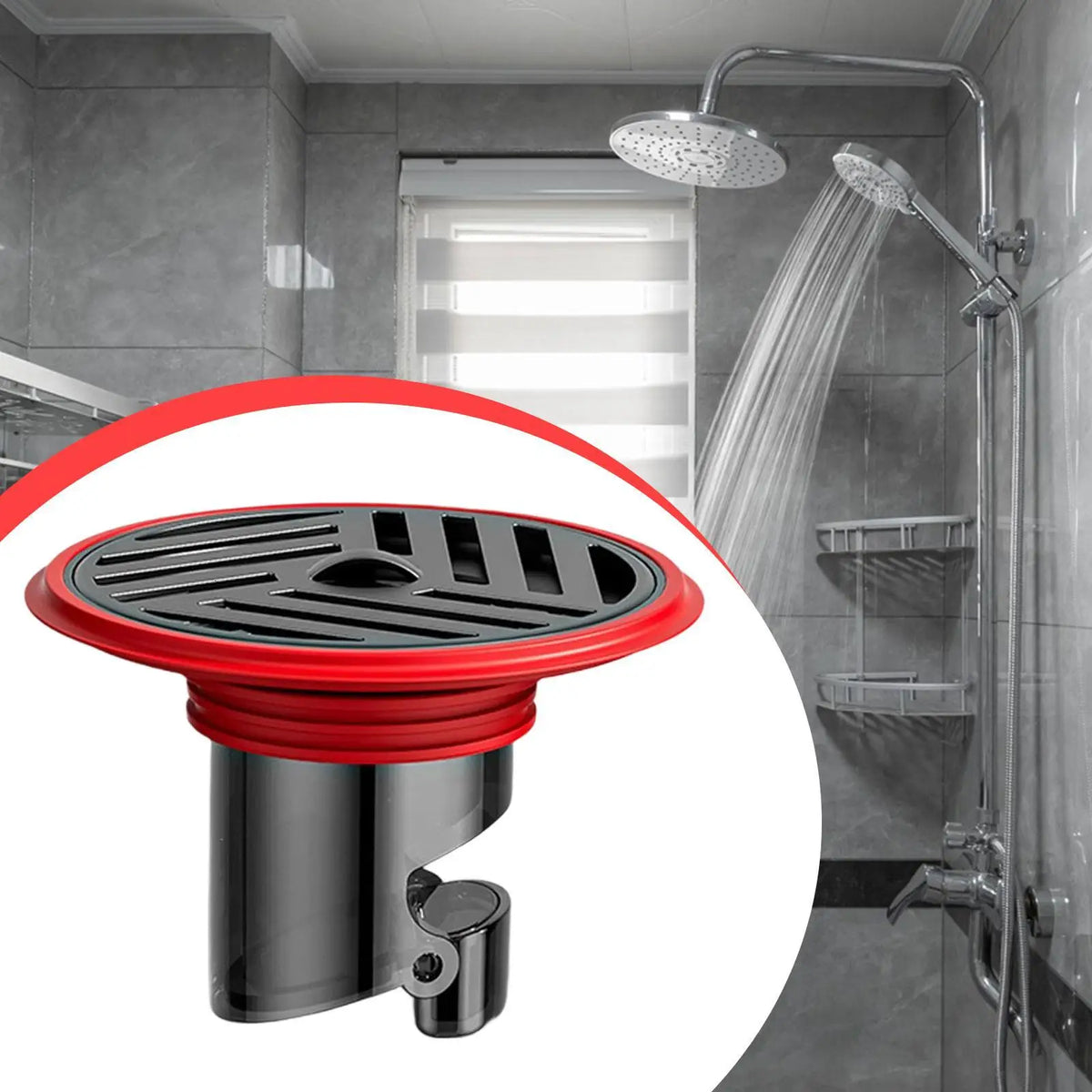 Floor Drain Backflow Prevention Stainless Steel & Silicone