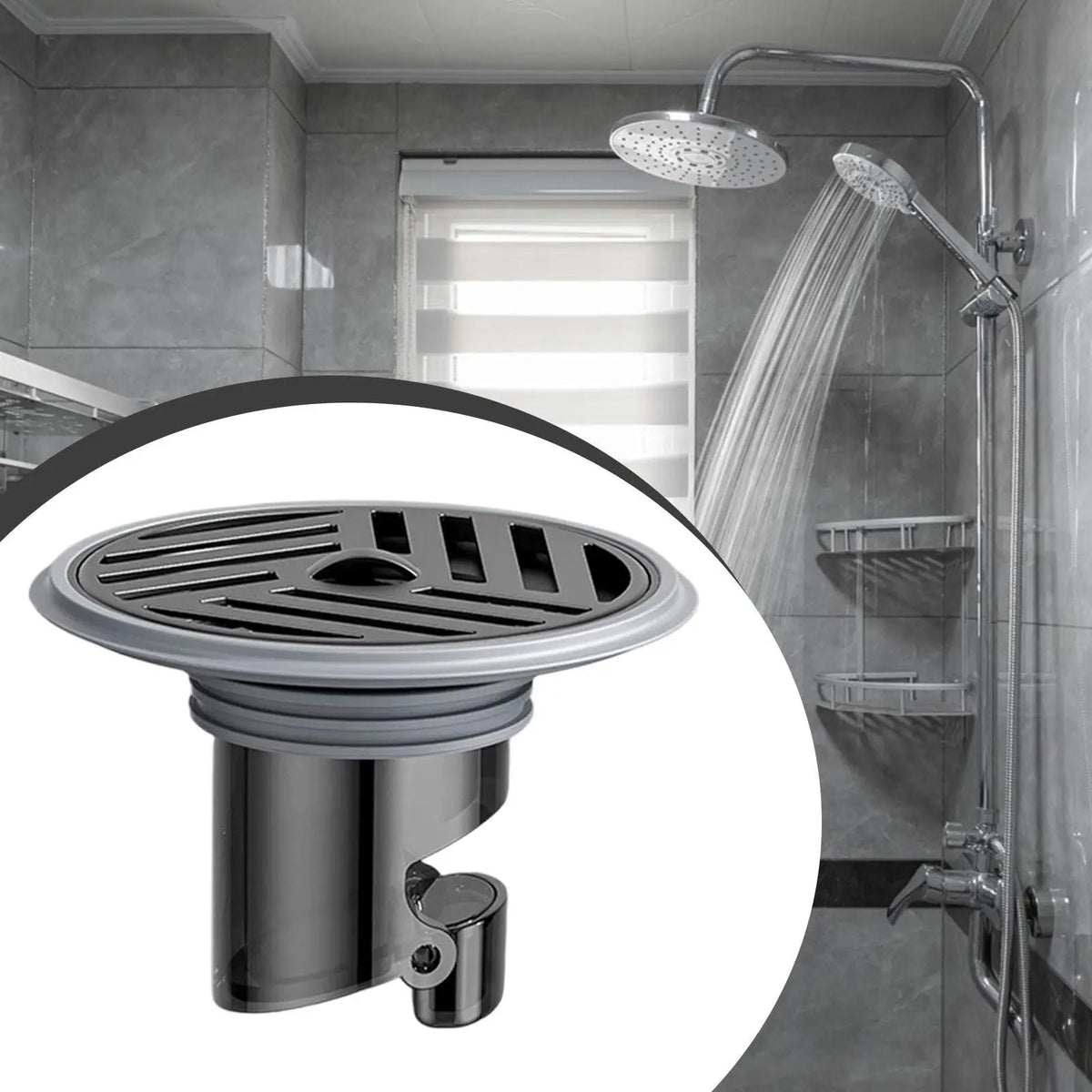 Floor Drain Backflow Prevention Stainless Steel & Silicone