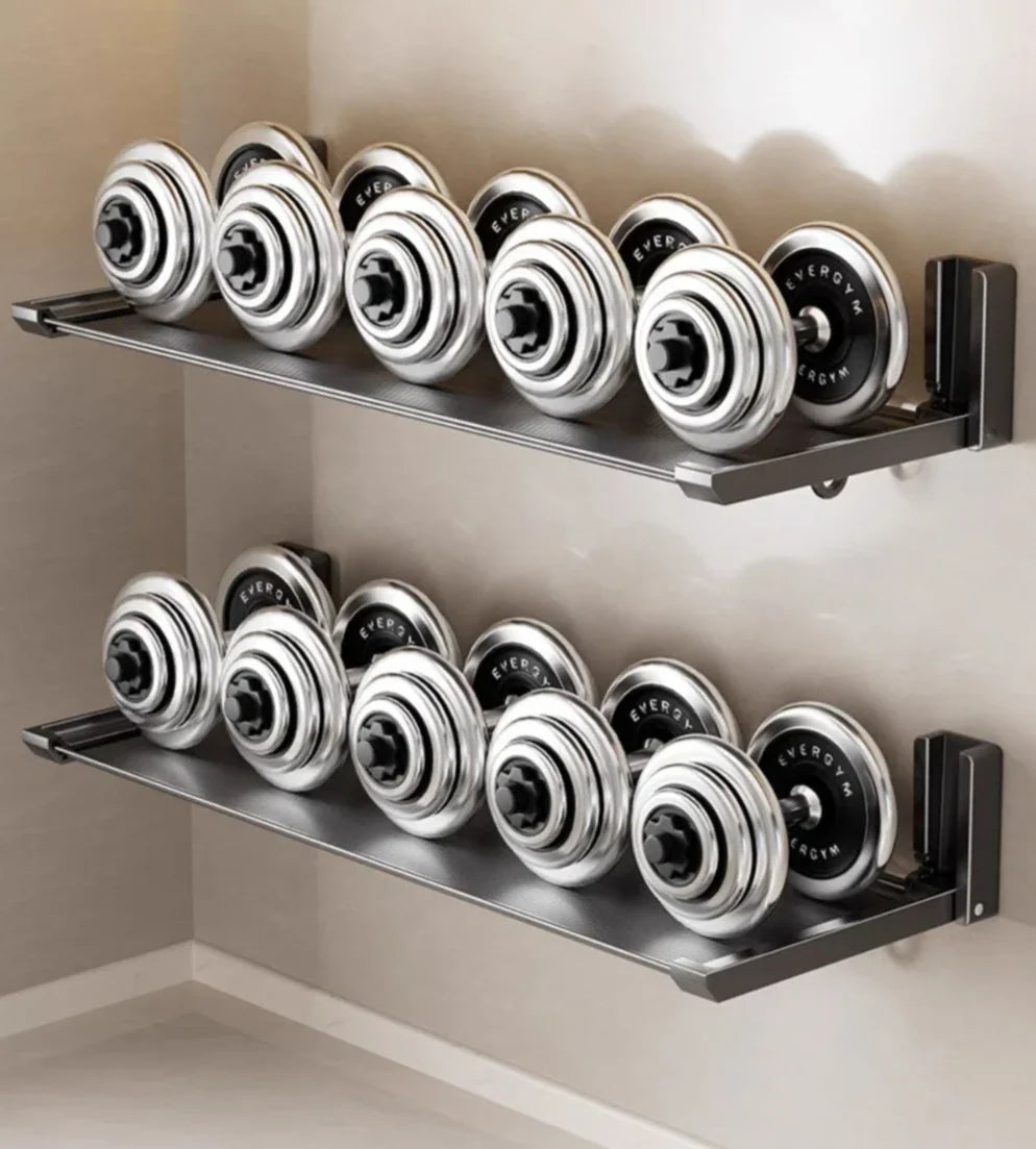 Foldable Spice Rack Self-Adhesive No-Drill Utensil Tray & Hooks