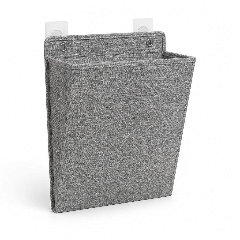 Foldable Wall-Mounted Mesh Laundry Basket