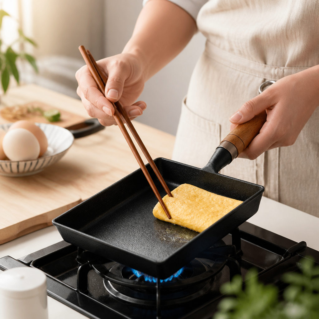 Frying Pan Titanium Steel Non-Stick Induction Compatible