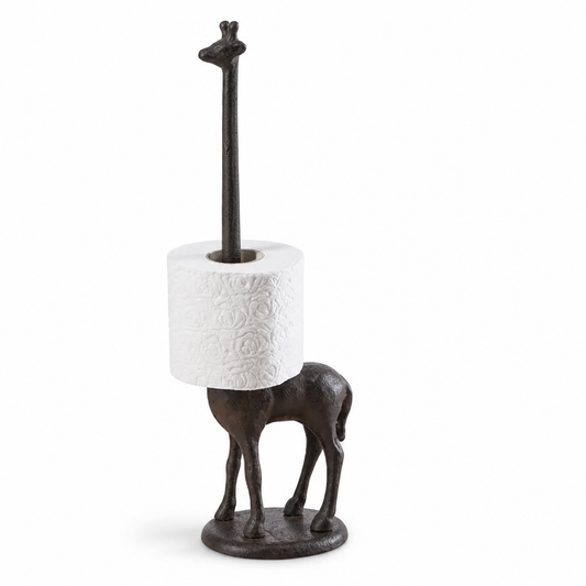 Giraffe-Shaped Toilet Paper Holder (45 cm)