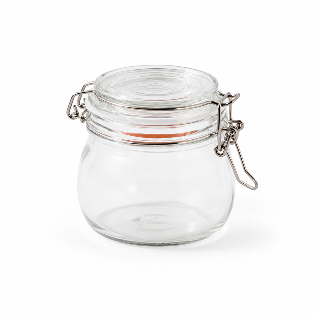 Glass Storage Jar Airtight Multi-Size