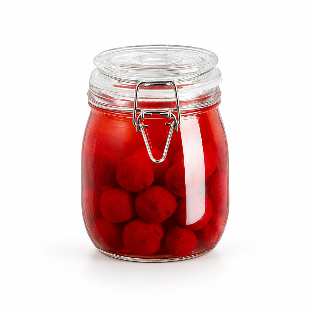 Glass Storage Jar Airtight Multi-Size