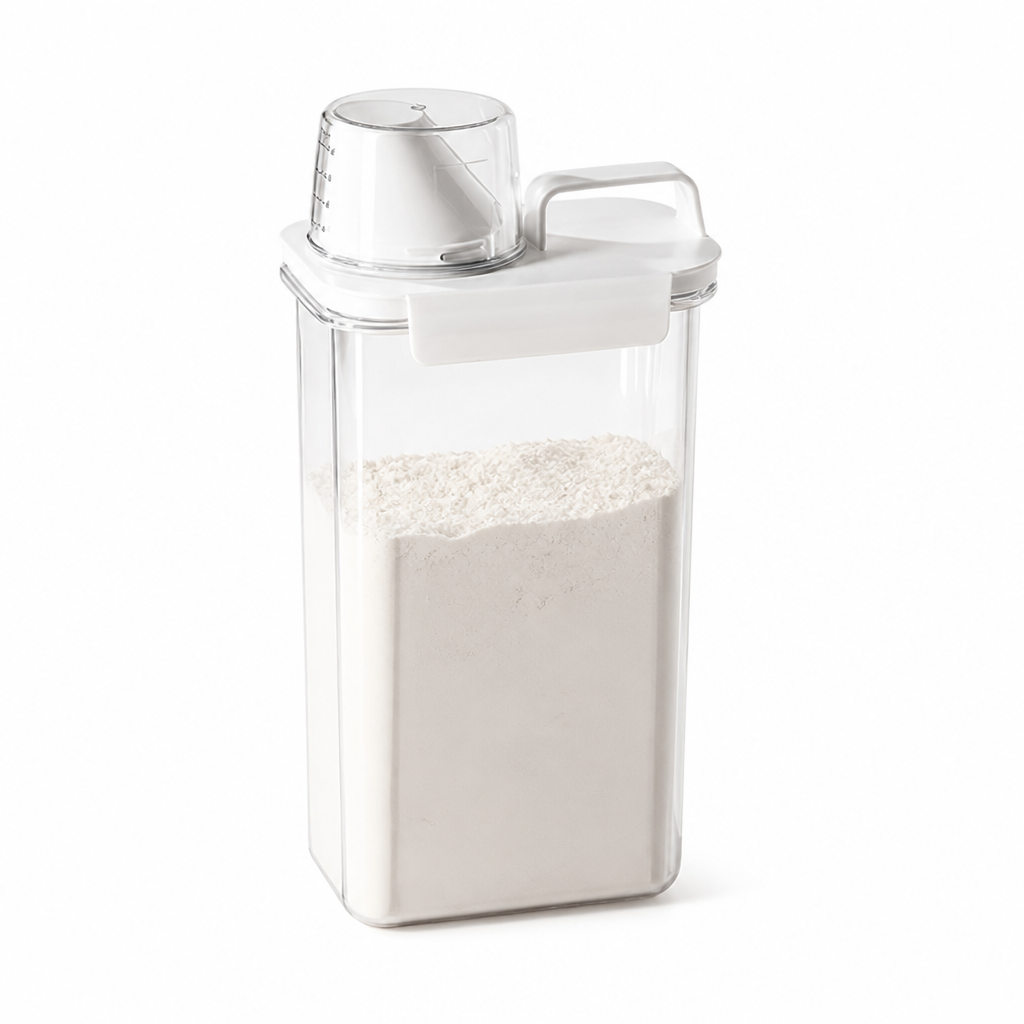Grain Storage Container Airtight Seal & Measuring Scale