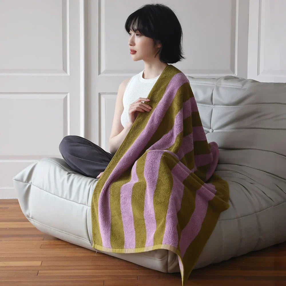 Hand & Bath Towel 100% Combed Cotton Quick-Dry