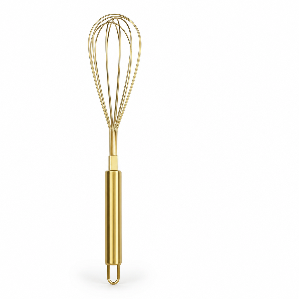 Hand Whisk Stainless Steel Ergonomic Dishwasher Safe