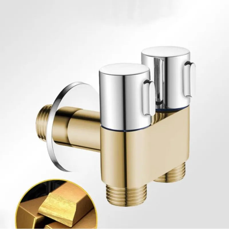 Handheld Bidet Sprayer Wall-Mounted Solid Brass Core