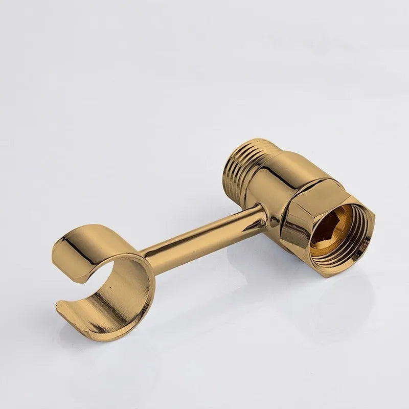 Handheld Bidet Sprayer Wall-Mounted Solid Brass Core