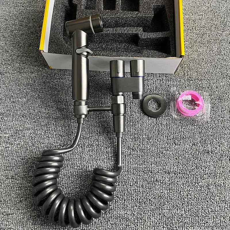Handheld Bidet Sprayer Wall-Mounted Solid Brass Core