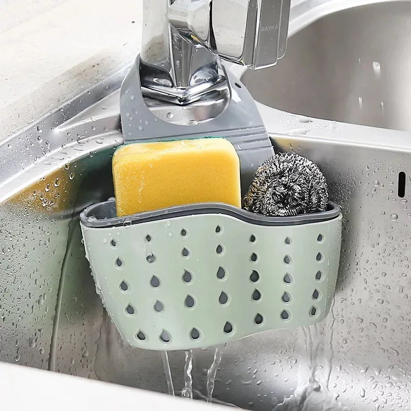 Hanging Sink Organizer Adjustable Tool-Free Quick-Drying