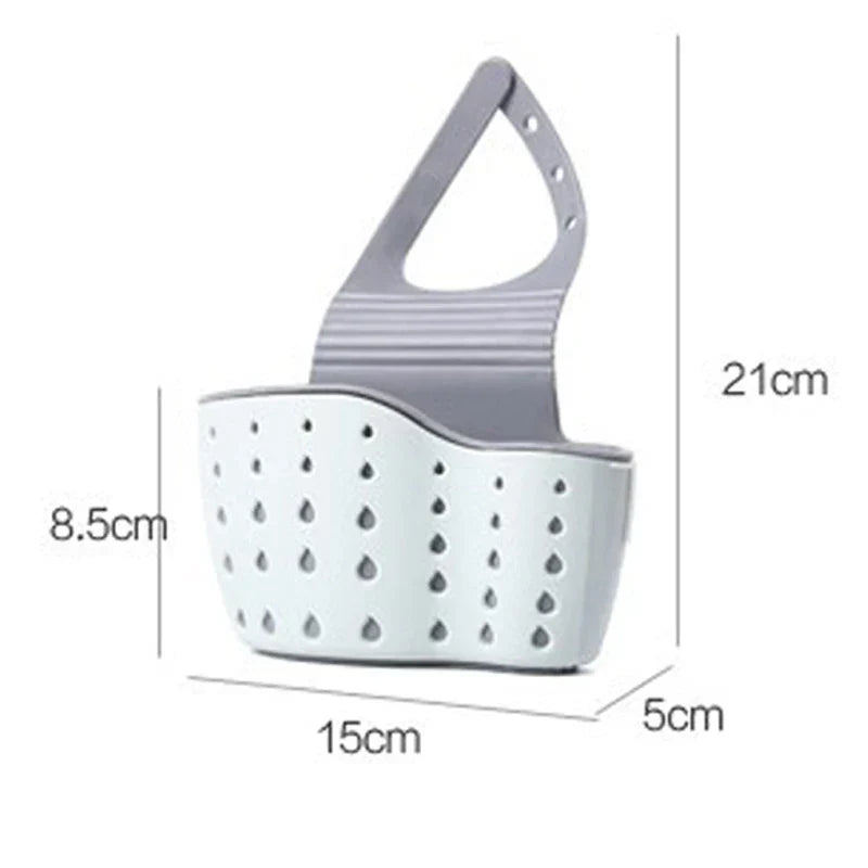 Hanging Sink Organizer Adjustable Tool-Free Quick-Drying