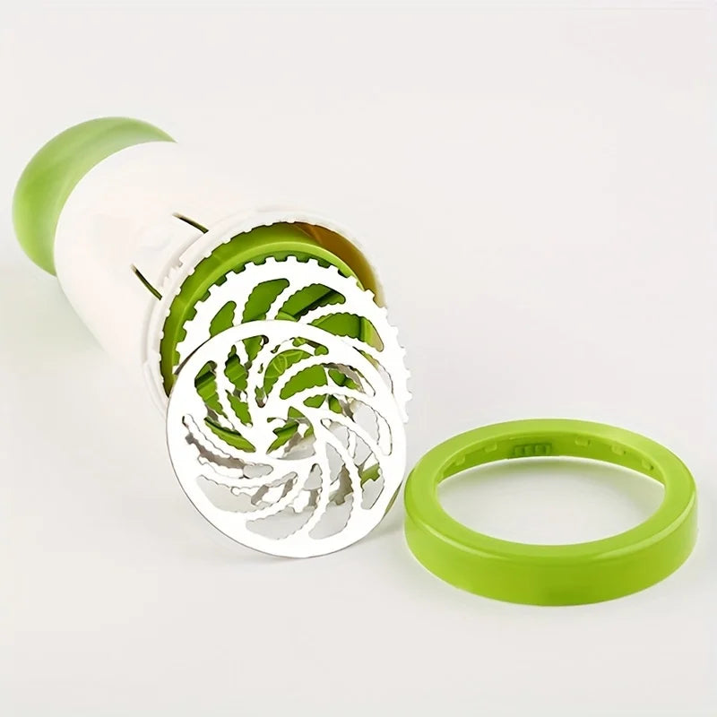 Herb & Vegetable Chopper Manual Stainless Steel Blades Dishwasher-Safe