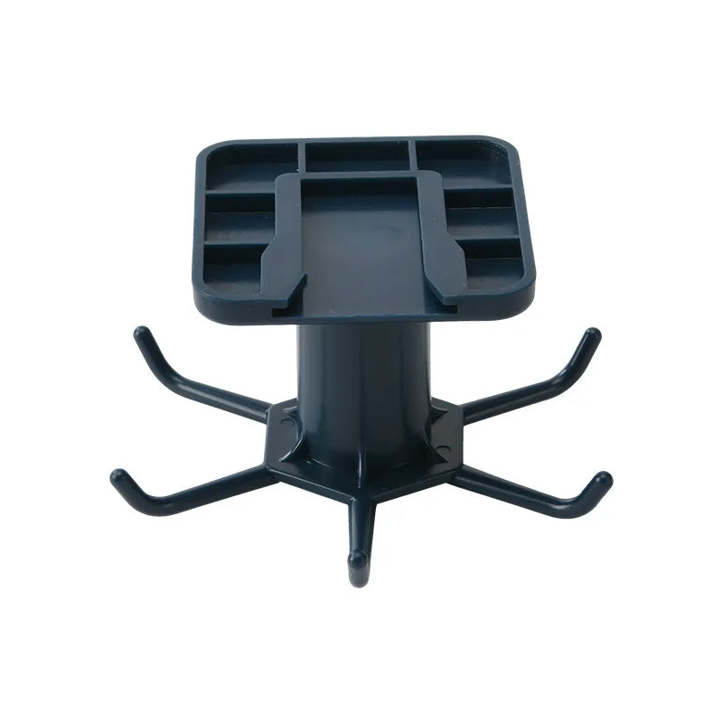 Hook Organizer 360 Degree Rotating Self-Adhesive No-Drill