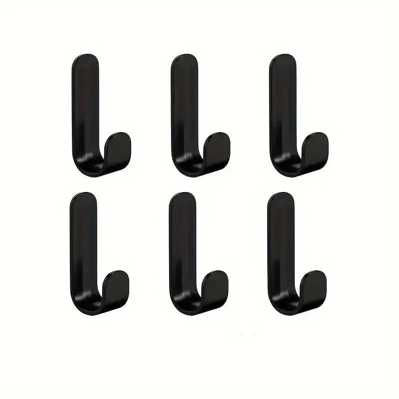 J-Hooks Self-Adhesive Water-Resistant 6-Pack