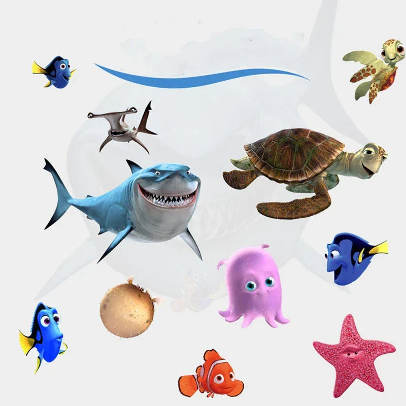 Kids Wall Stickers 3D Ocean Waterproof Vinyl