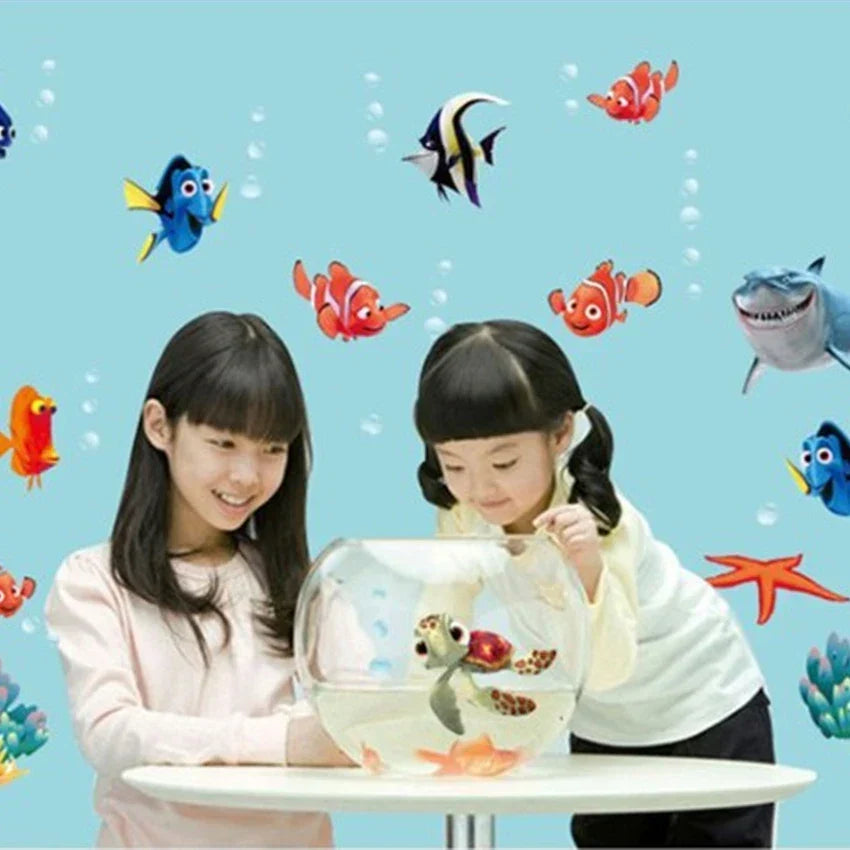 Kids Wall Stickers 3D Ocean Waterproof Vinyl