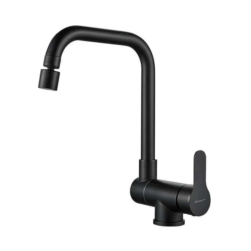 Kitchen Faucet Foldable Spout 360 Degree Swivel Dual Spray
