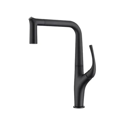 Kitchen Faucet Pull-Out Spray Solid Brass 360 Swivel