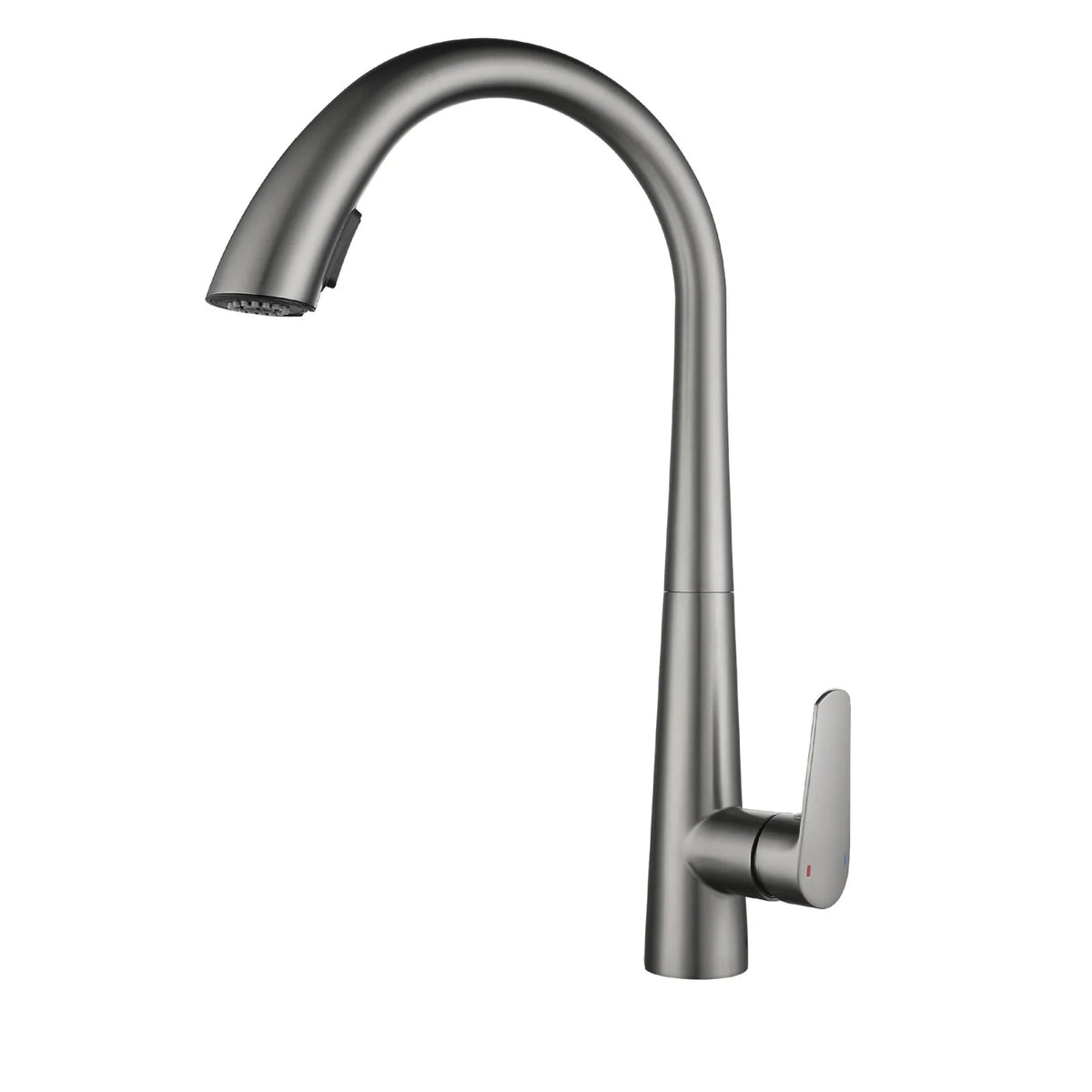Kitchen Faucet Pull-Out Sprayer & Single-Handle 304 Stainless Steel