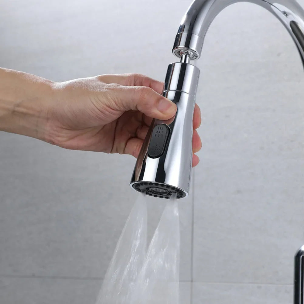 Kitchen Faucet Spray Head 3-Mode Universal Connector