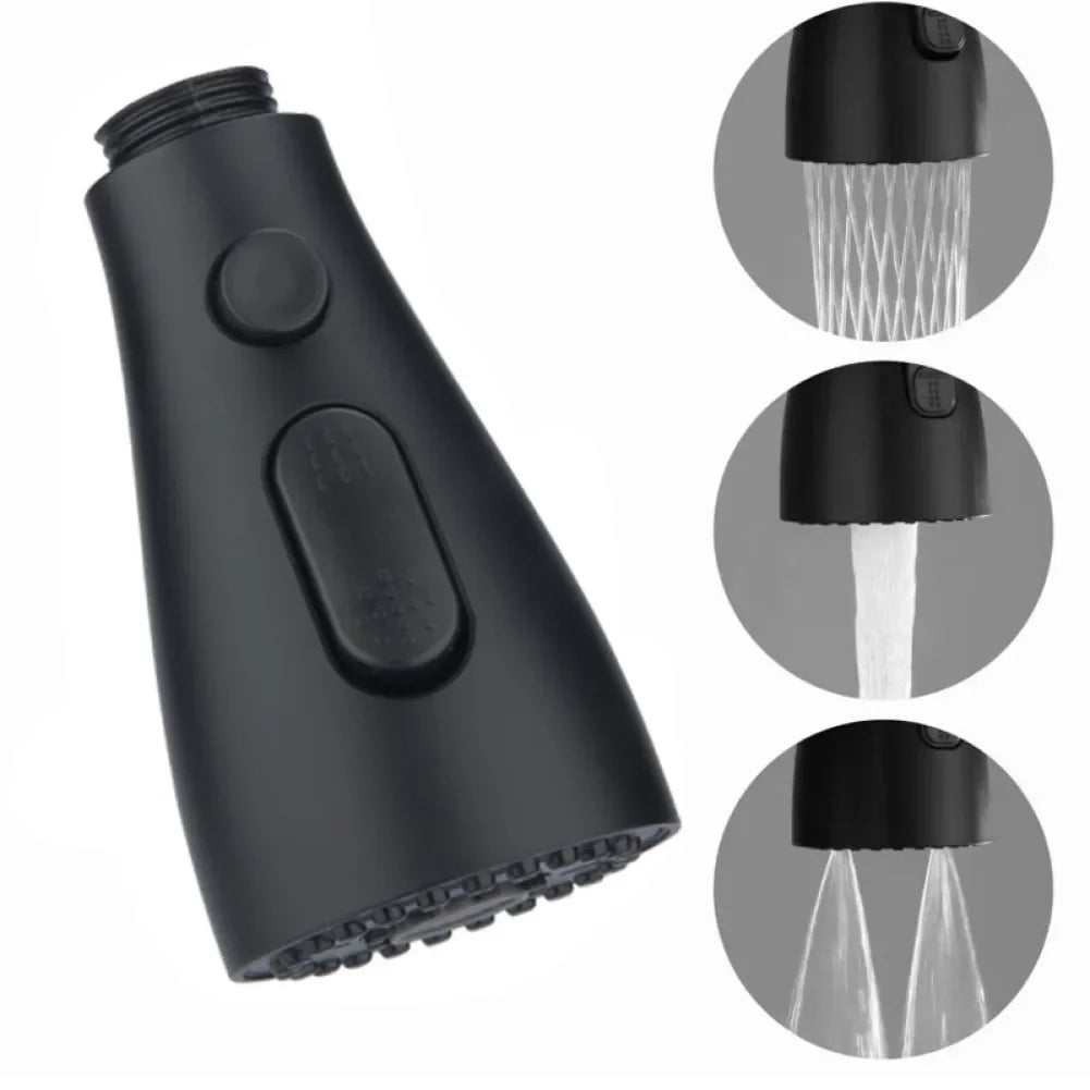 Kitchen Faucet Spray Head 3-Mode Universal Connector
