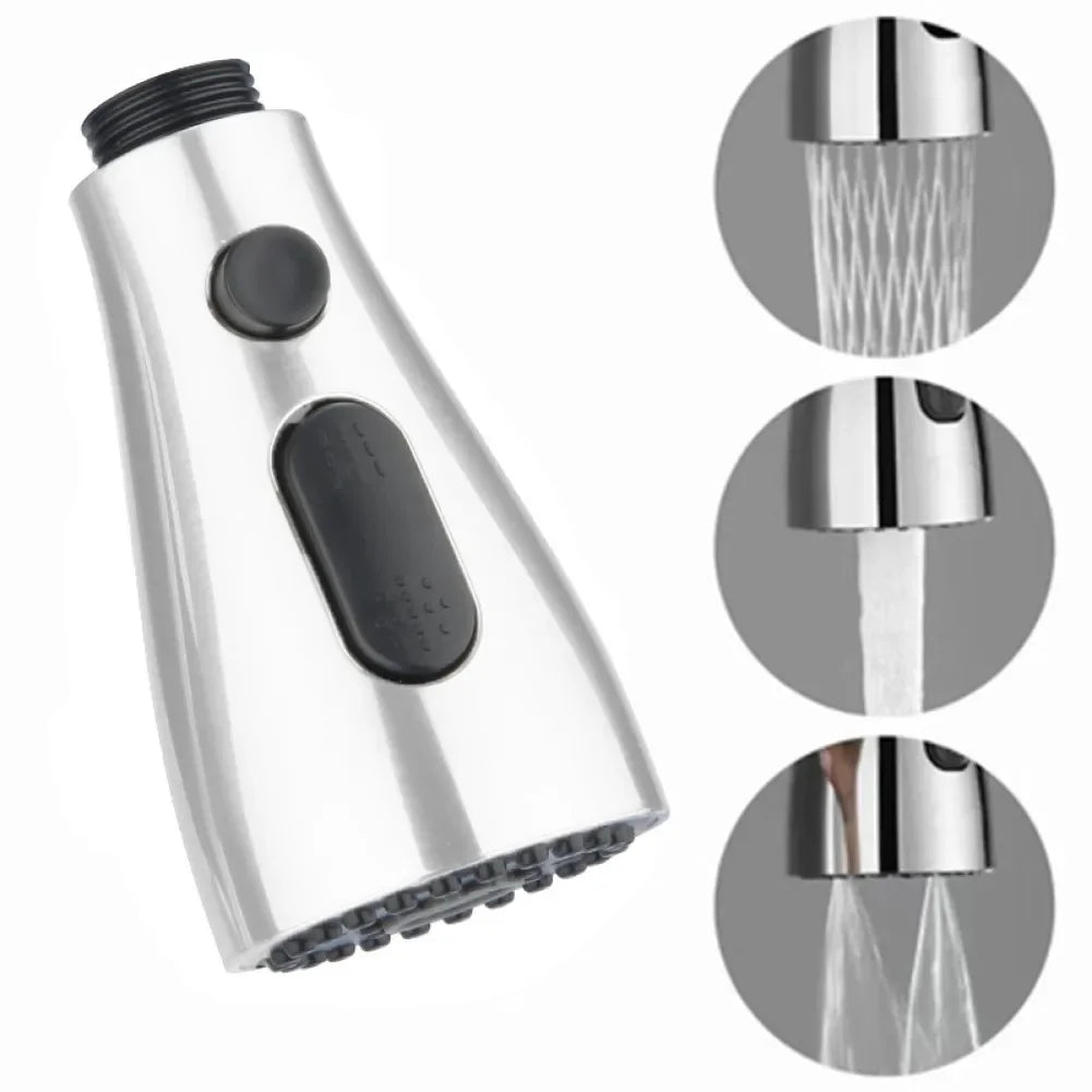Kitchen Faucet Spray Head 3-Mode Universal Connector
