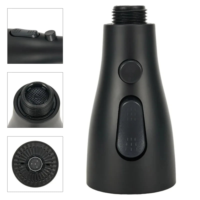 Kitchen Faucet Spray Head 3-Mode Universal Connector