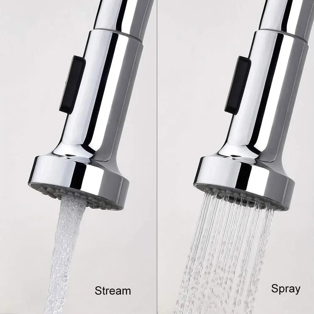Kitchen Faucet Spray Head Dual Spray Water-Saving Tool-Free Fit