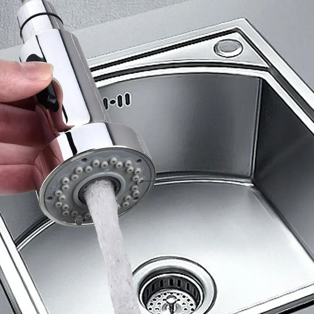 Kitchen Faucet Spray Head Dual Spray Water-Saving Tool-Free Fit