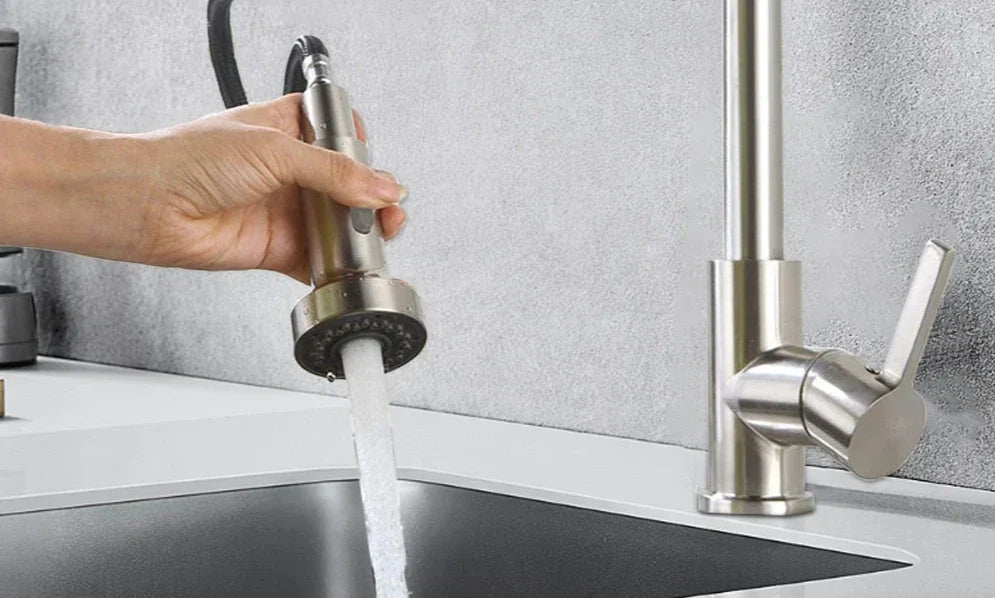 Kitchen Faucet Spray Head Dual Spray Water-Saving Tool-Free Fit