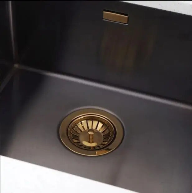 Kitchen Sink Stopper Solid Brass Antique Bronze 3.5 Inch