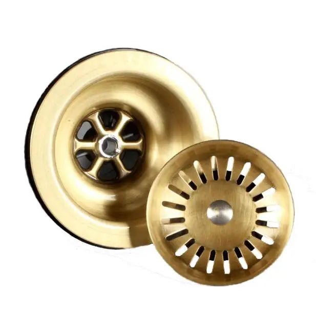 Kitchen Sink Stopper Solid Brass Antique Bronze 3.5 Inch