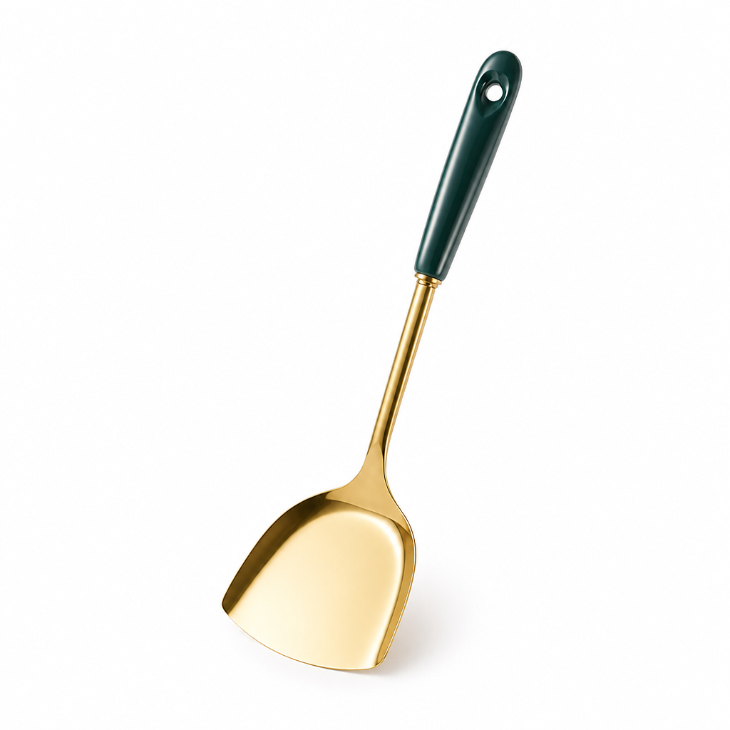 Kitchen Utensil Set Stainless Steel & Ceramic Handles