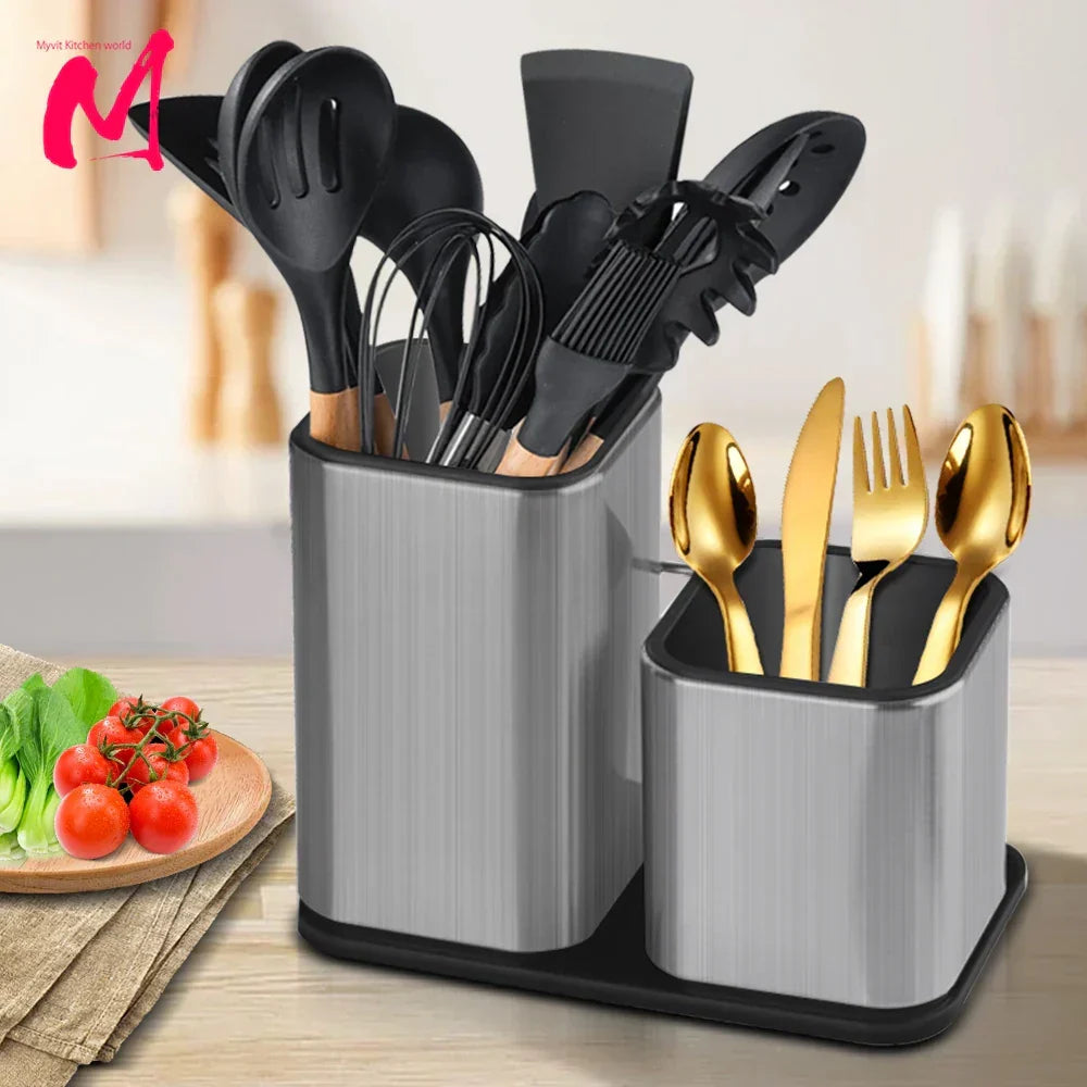 Knife Block Stainless Steel Antibacterial For 8 Inch Knives