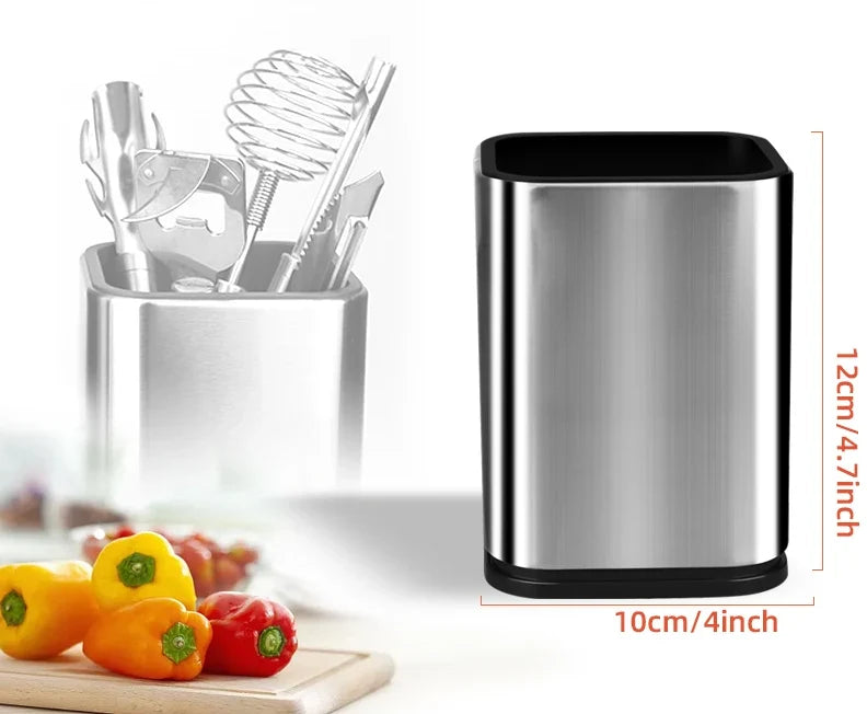Knife Block Stainless Steel Antibacterial For 8 Inch Knives
