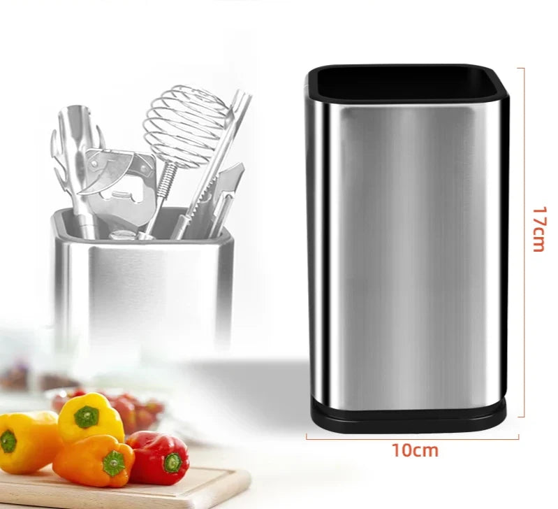Knife Block Stainless Steel Antibacterial For 8 Inch Knives