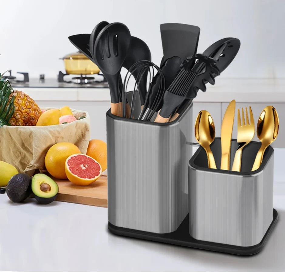 Knife Block Stainless Steel Antibacterial For 8 Inch Knives