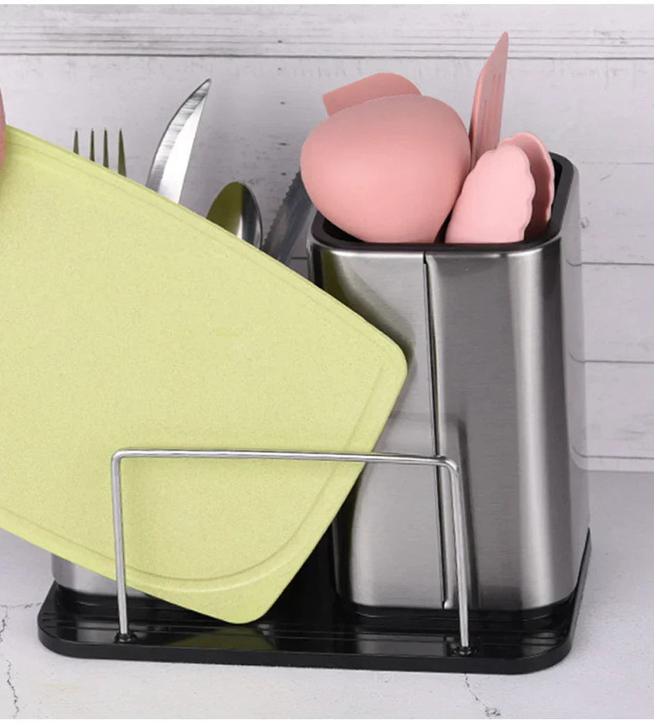 Knife Block Stainless Steel Antibacterial For 8 Inch Knives
