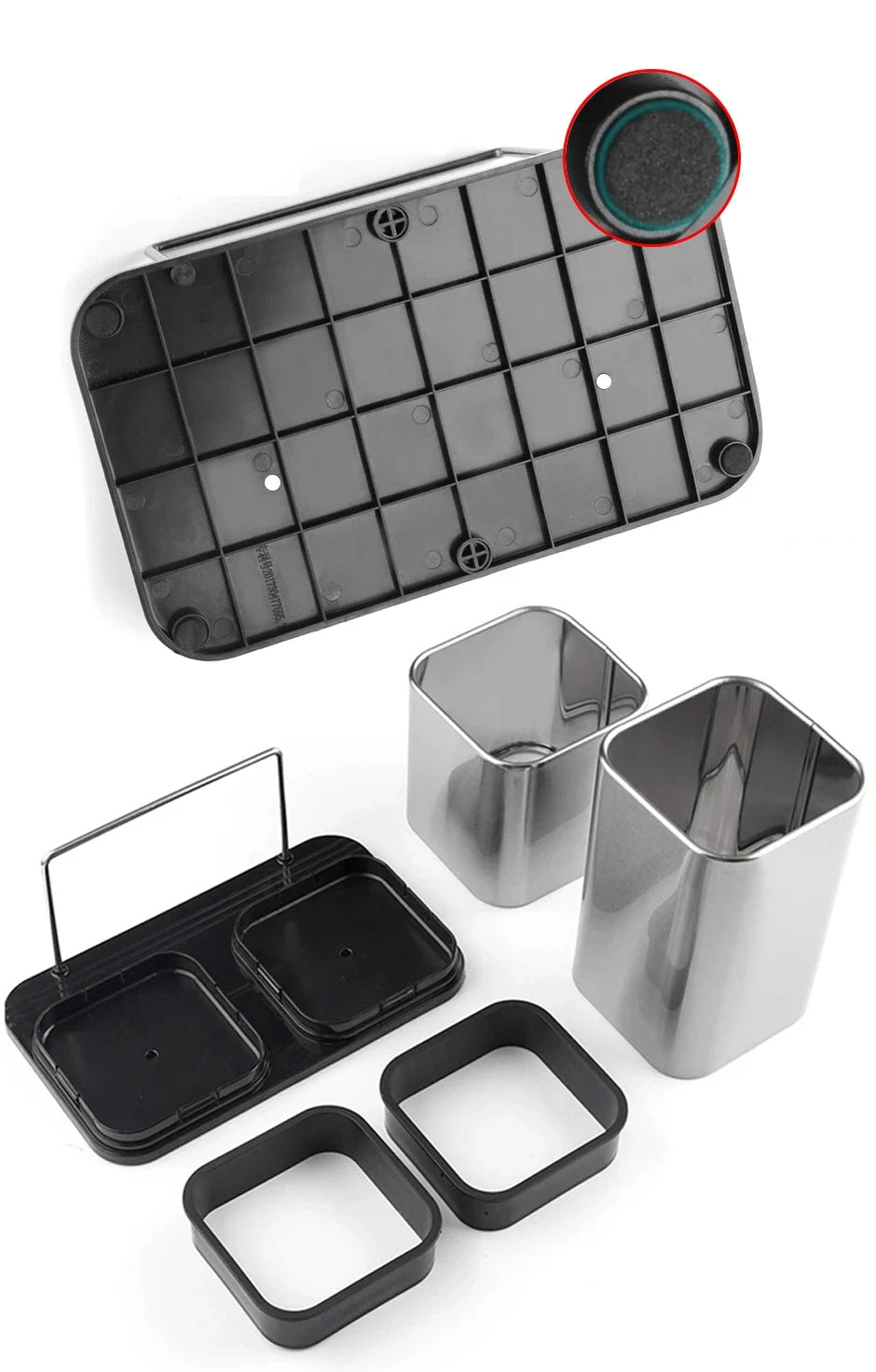 Knife Block Stainless Steel Antibacterial For 8 Inch Knives