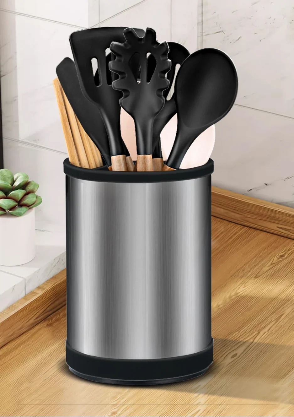 Knife Block Stainless Steel Antibacterial For 8 Inch Knives