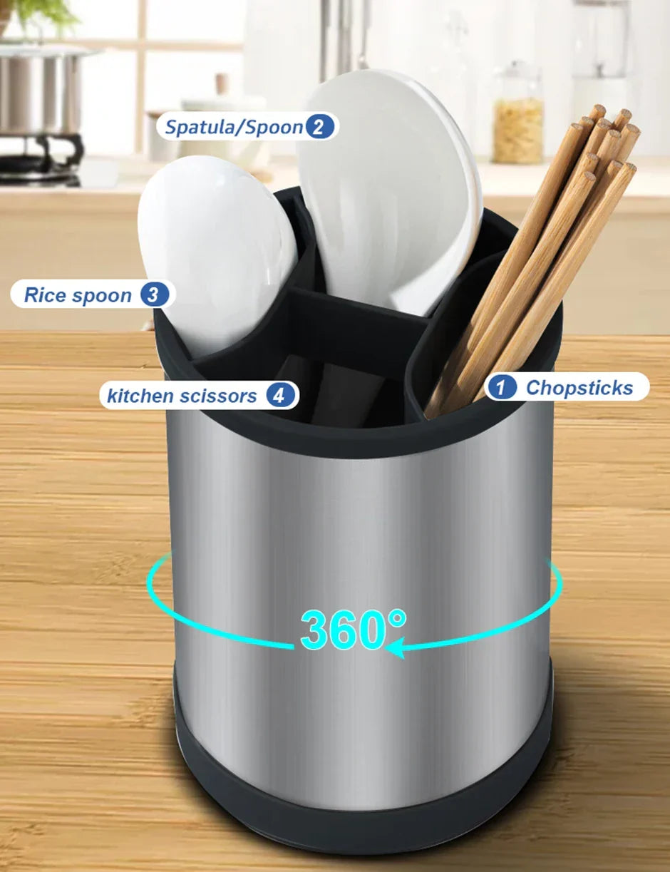 Knife Block Stainless Steel Antibacterial For 8 Inch Knives