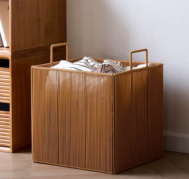 Laundry Basket Breathable Mesh Lightweight & Portable