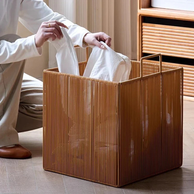 Laundry Basket Breathable Mesh Lightweight & Portable