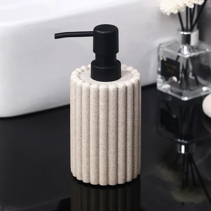 Liquid Soap Dispenser Ceramic Hand Pump Odor-Free