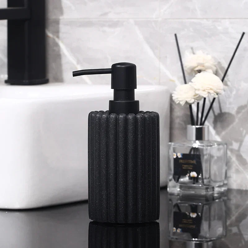 Liquid Soap Dispenser Ceramic Hand Pump Odor-Free