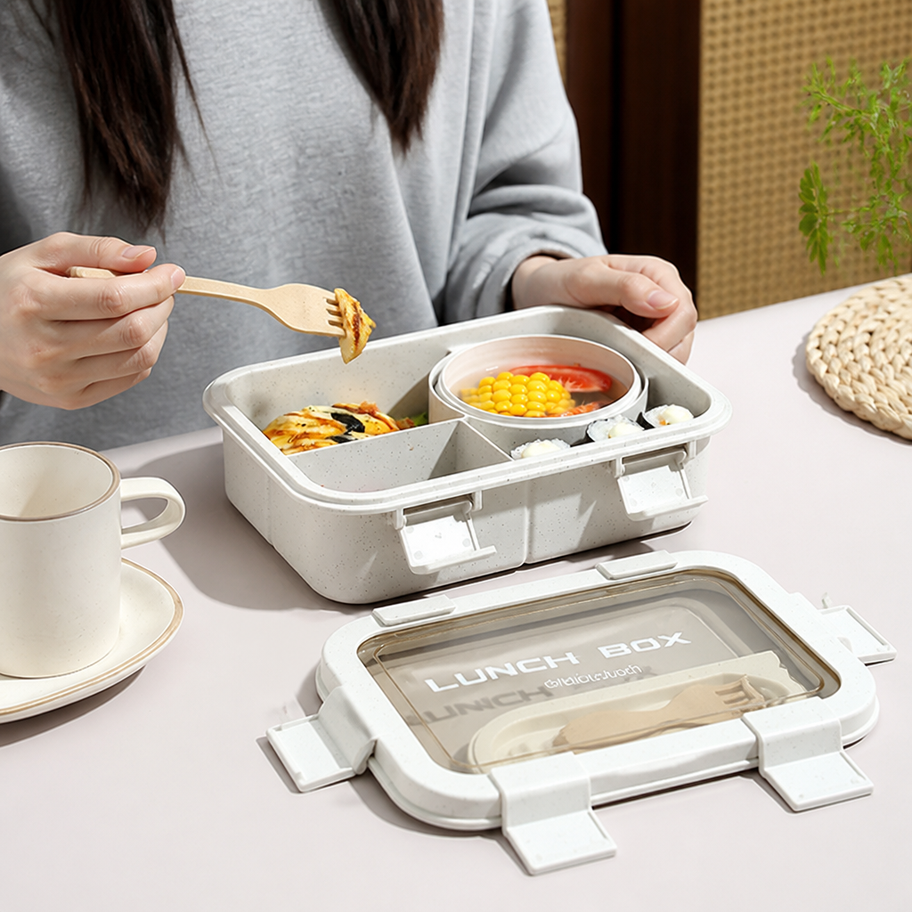 Lunch Box Multi-Compartment Leakproof BPA-Free