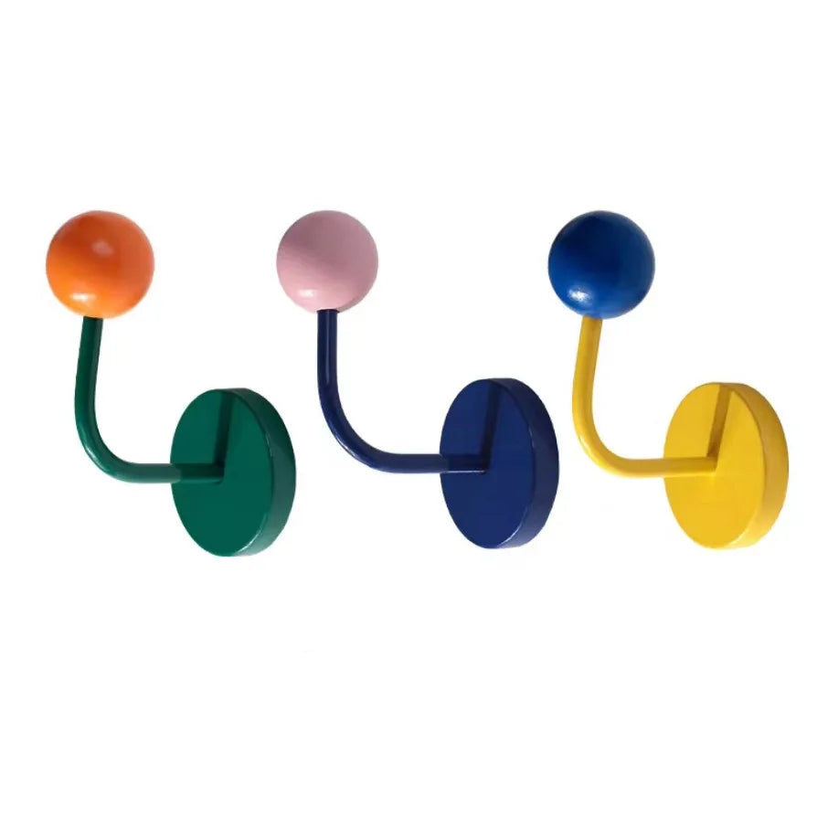 Magnetic Hook Strong Hold PVC-Coated Iron No-Drill