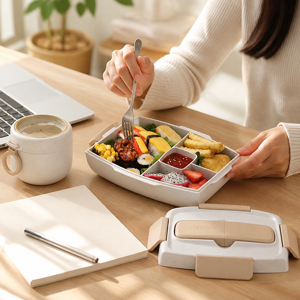 Meal Prep Container Airtight Leakproof Multi-Compartment